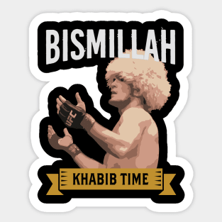 Bismillah Khabib Time Sticker